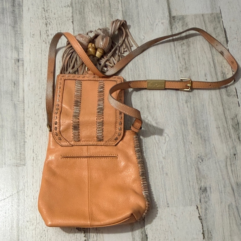 Foley + Corinna Sarabi Leather Bag - Candied Peach - Picture 6 of 12